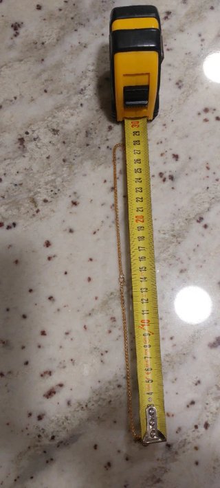 Cadena bisutería dorada