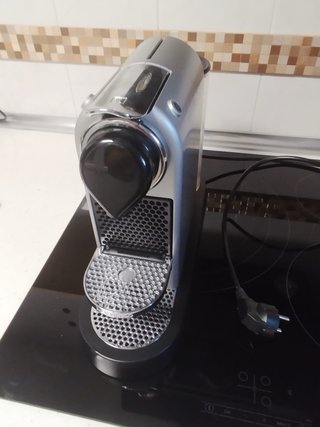 Cafetera Nespresso Citiz Plateada