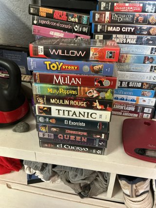 Lote 10 Películas VHS Acción, Drama, Terror
