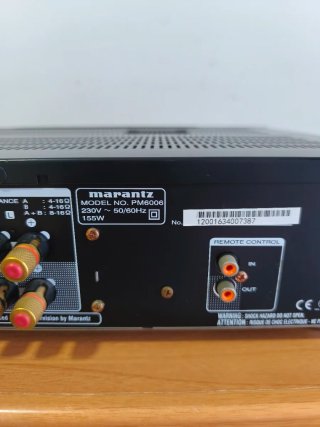 marantz PM6006 un solo dueño,sin uso y mando.