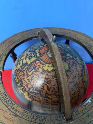 Mappamondo vintage grande