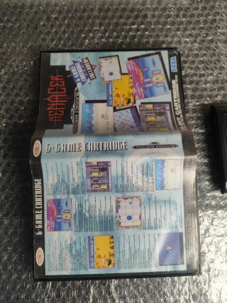Menacer Mega Drive Sega Cartucho 6 Juegos