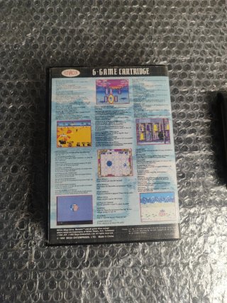 Menacer Mega Drive Sega Cartucho 6 Juegos