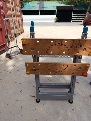 Mesa plegable carpintería Wolcraft