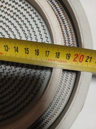 Resistencia Vitrocerámica doble. Ariston beko teka