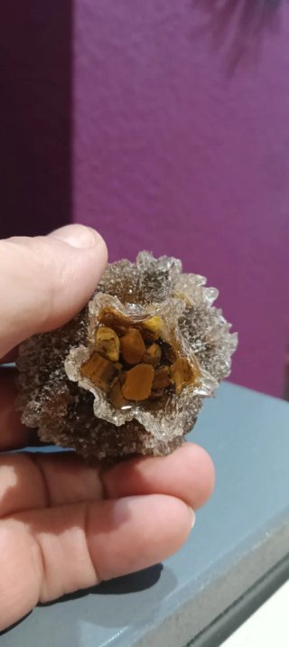 Orgonitas Árboles Amatista y Ojo de Tigre.+ N perf