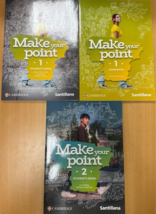 Libros de inglés Make Your Point (Cambridge & Sant