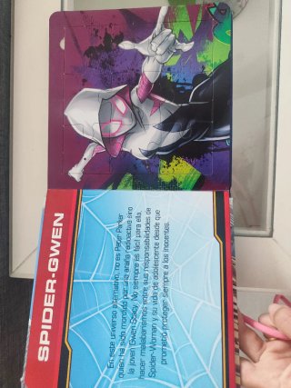 Libro Puzzle Spiderman 5 Puzzles
