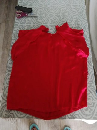 Blusa Festa Roja Talla Única