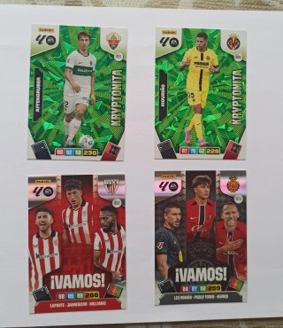 Cartas Fútbol Adrenalyn Panini 2025-2026