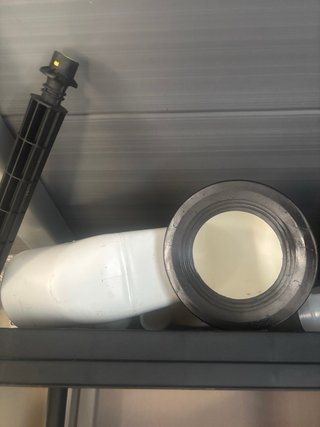 Codo evacuación Roca vertical para inodoro