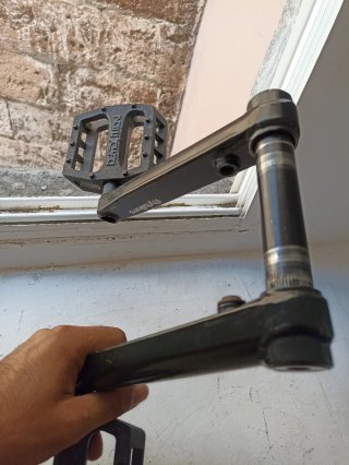 Bielas Flybikes y pedales Demolition BMX