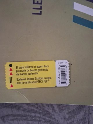 Llengua catalana i literatura, 3 Secundària, Fa...