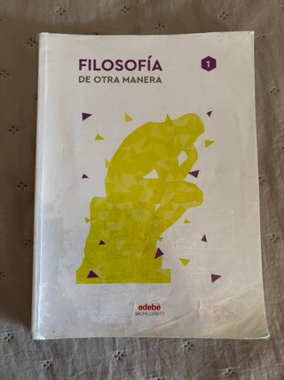 Filosofía 1, primer curso de bachillerato