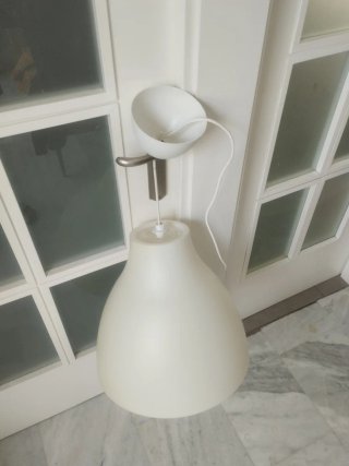 Lámpara de techo Ikea blanca