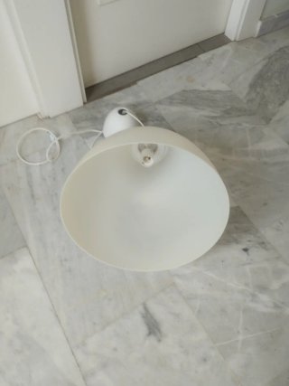 Lámpara de techo Ikea blanca
