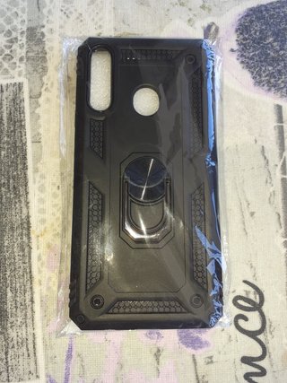 Funda armadura para Samsung A20 S con Anillo
