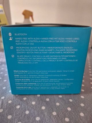 Altavoz Amazon Echo Dot Negro