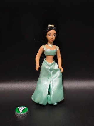 Pareja figuras Porcelana Aladdin Disney