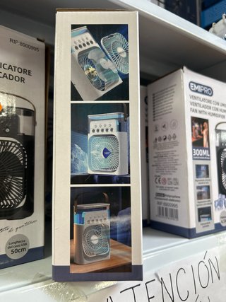 Ventilador Emipro con humidificador