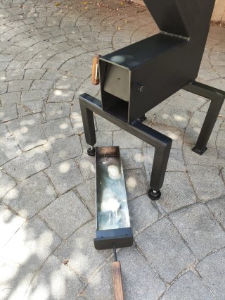 Cocina Rocket Leña Camping Exterior