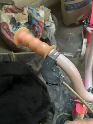 Bicicleta infantil rosa
