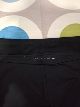 Mallas negras deportivas