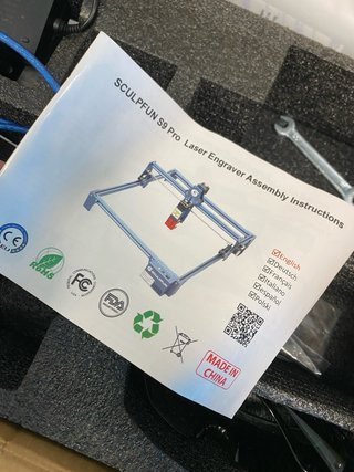 Sculpfun S9 Pro Grabador Láser Azul
