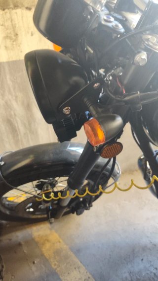 Moto Setter 125 Negra