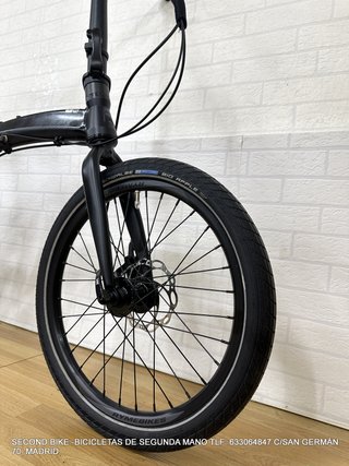 Bicicleta Plegable Shimano Alfine 8V Negra