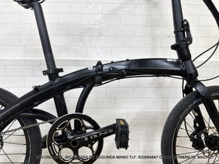 Bicicleta Plegable Shimano Alfine 8V Negra