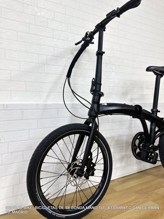 Bicicleta Plegable Shimano Alfine 8V Negra