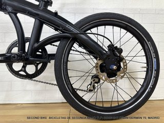 Bicicleta Plegable Shimano Alfine 8V Negra