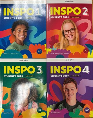 Libros de inglés INSPO (Oxford)