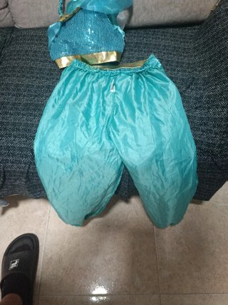 Disfraz Jazmín infantil completo talla 7 8 negocia