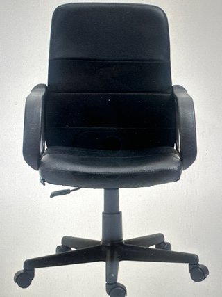 Silla de escritorio negra