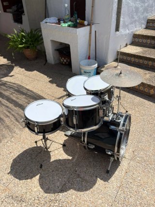 Batería Infantil Negra