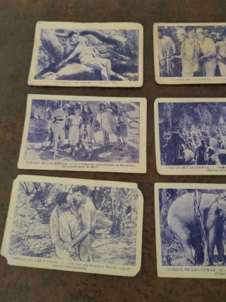 Cromos Tarzán de las Fieras