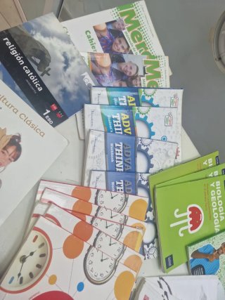 Libros de 1 ESO cada uno tiene su precio