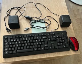 Kit Teclado Trust, Ratón y Altavoces