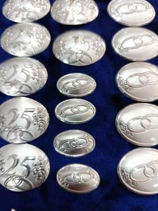 Chapas laminadas de plata
