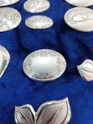 Chapas laminadas de plata
