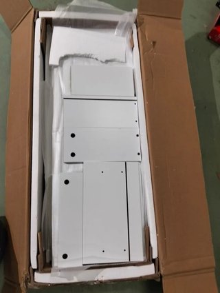 Mueble Armario de Baño Blanco VASAGLE BBC560P31V