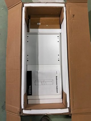 Mueble Armario de Baño Blanco VASAGLE BBC560P31V