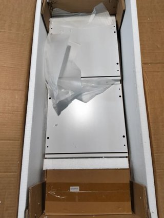 Mueble Armario de Baño Blanco VASAGLE BBC560P31V