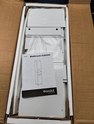 Mueble Armario de Baño Blanco VASAGLE BBC560P31V