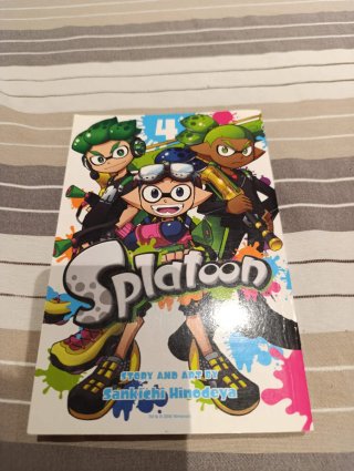 Cuatro mangas Splatoon como nuevos
