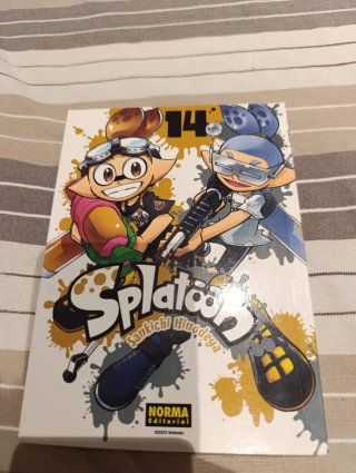 Cuatro mangas Splatoon como nuevos