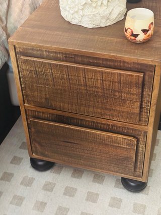 Mesita de noche Banak madera