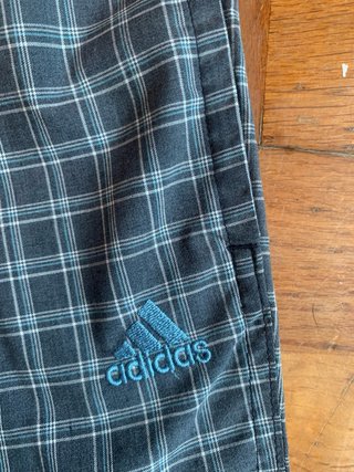Bañador Adidas Vintage Y2K Cuadros - Talla M
